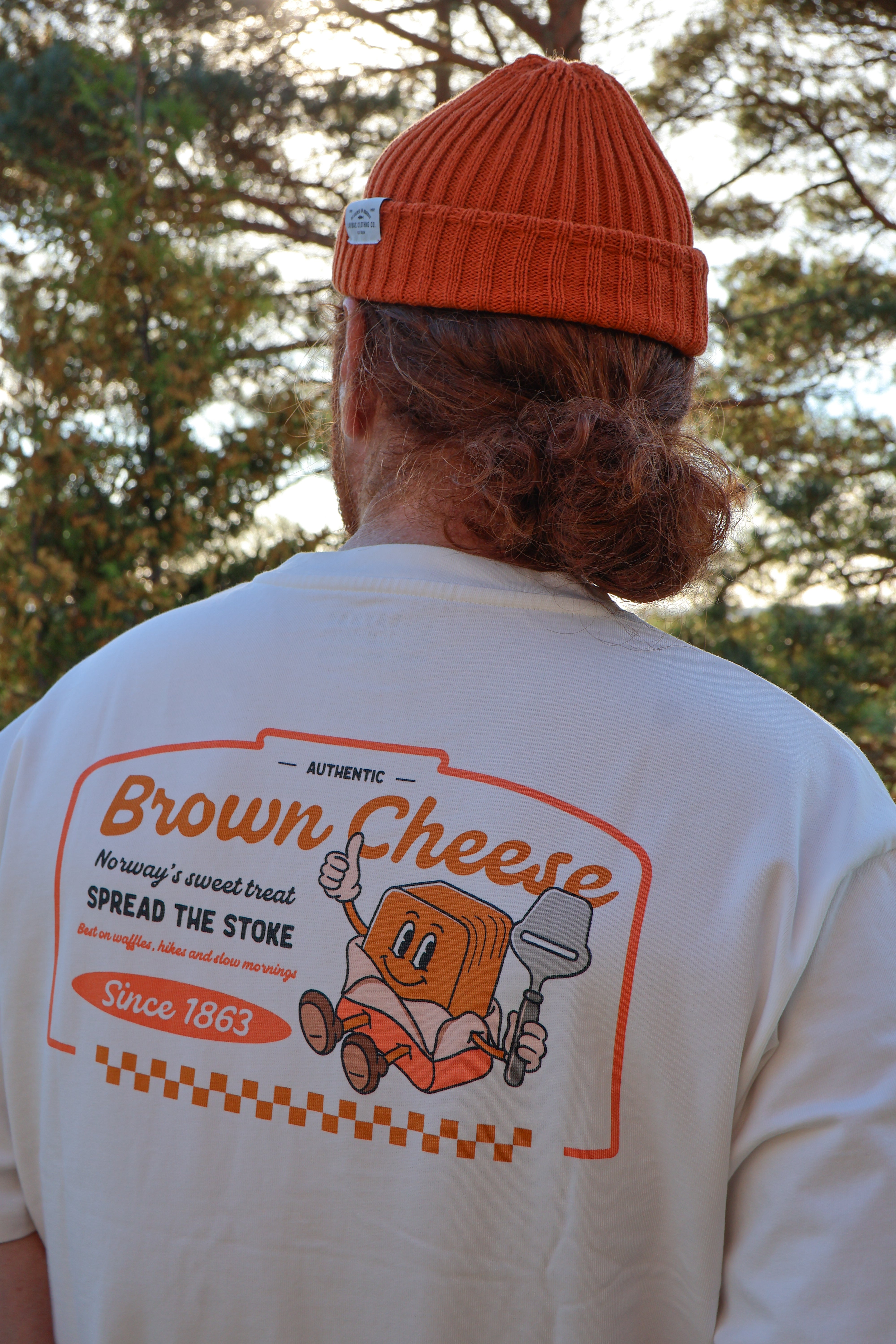 Laybac Brown Cheese Tee