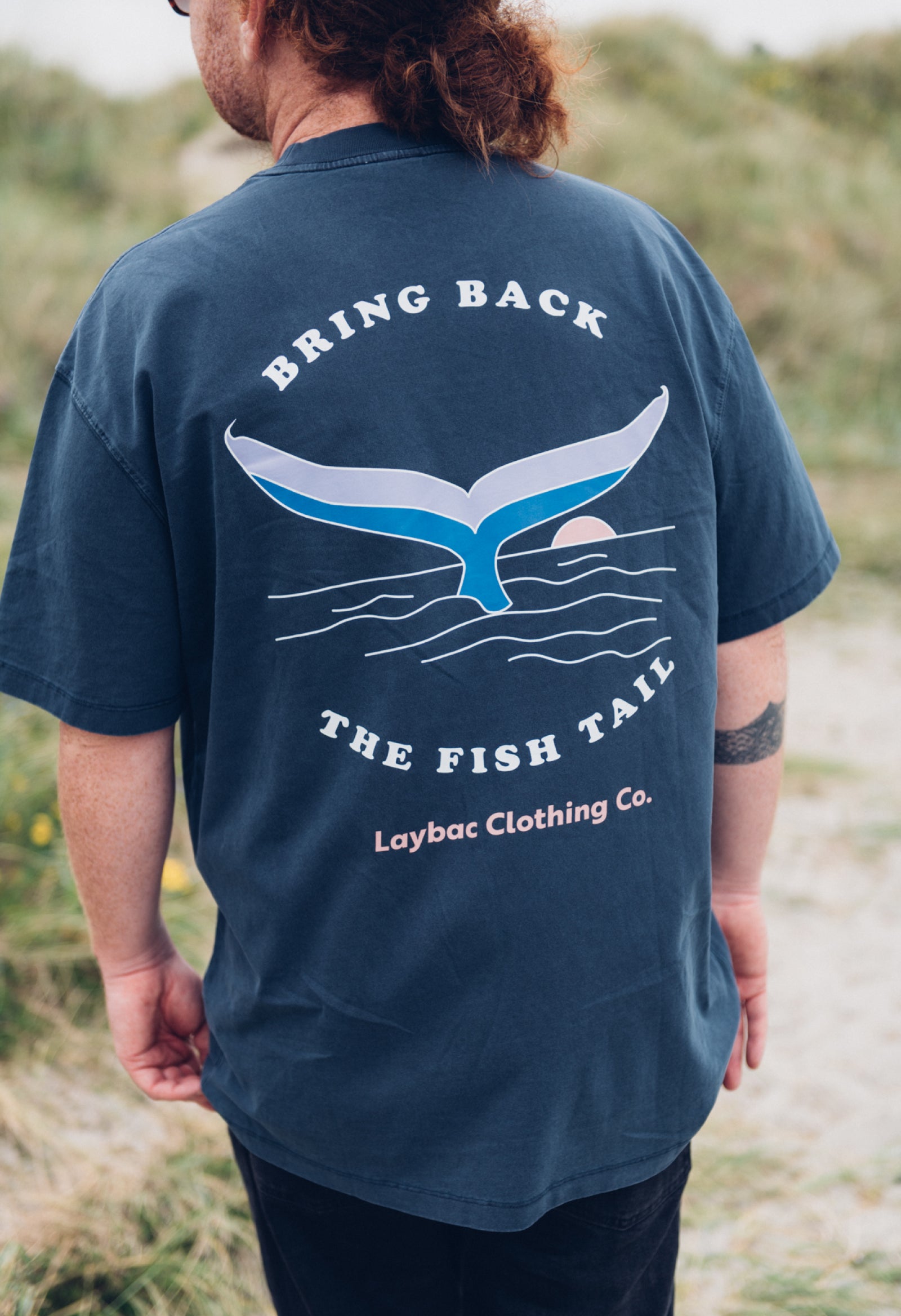 Fish Tail Tee – Laybac Clothing Co