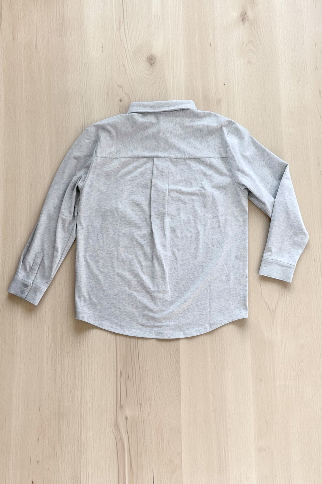 Oatmeal Grey Tee Style Shirt