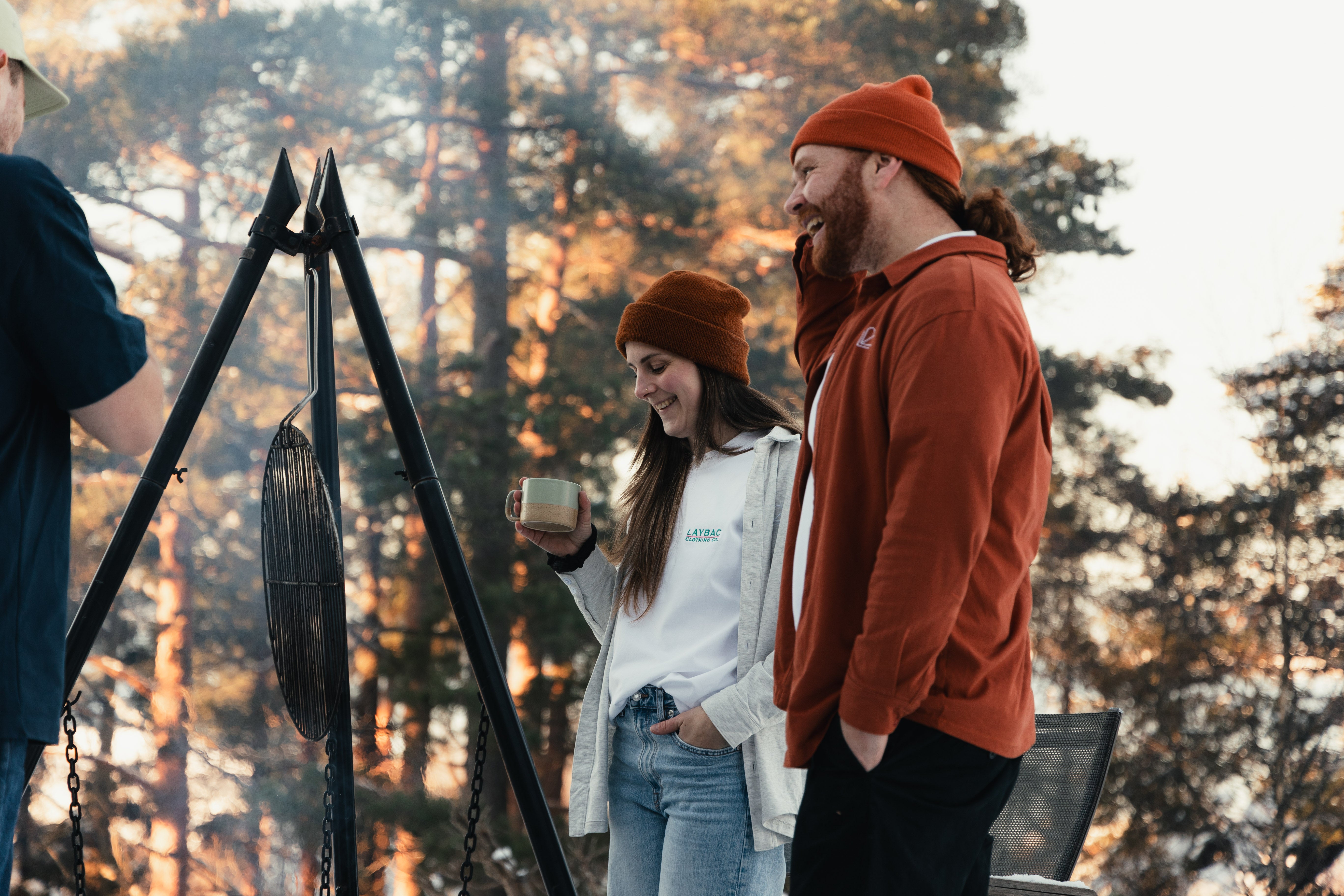 Burnt Orange Tee Style Shirt