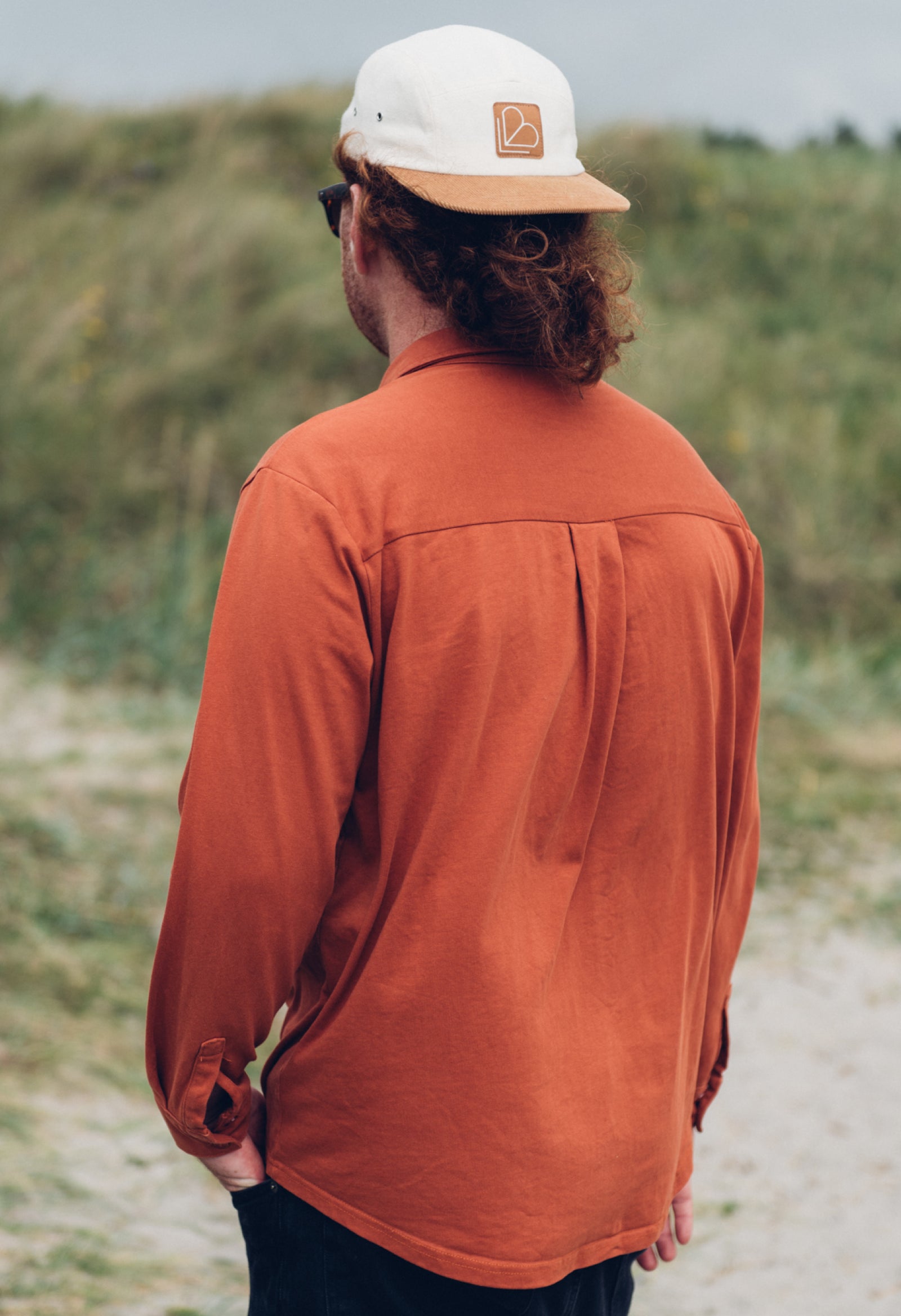 Burnt Orange Tee Style Shirt